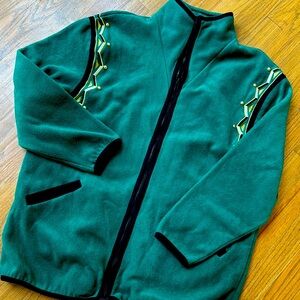 1970’s DESIGNER EMBROIDERED JACKET M | Bob Mackie | Oversized will fit Large
